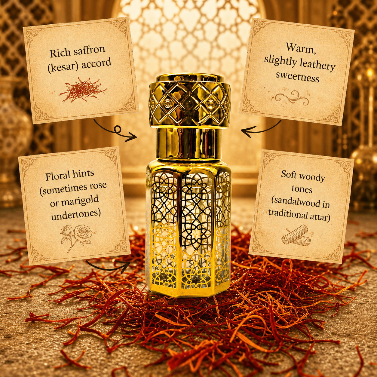 Kesariya - Kesar chandan Attar - Image 2