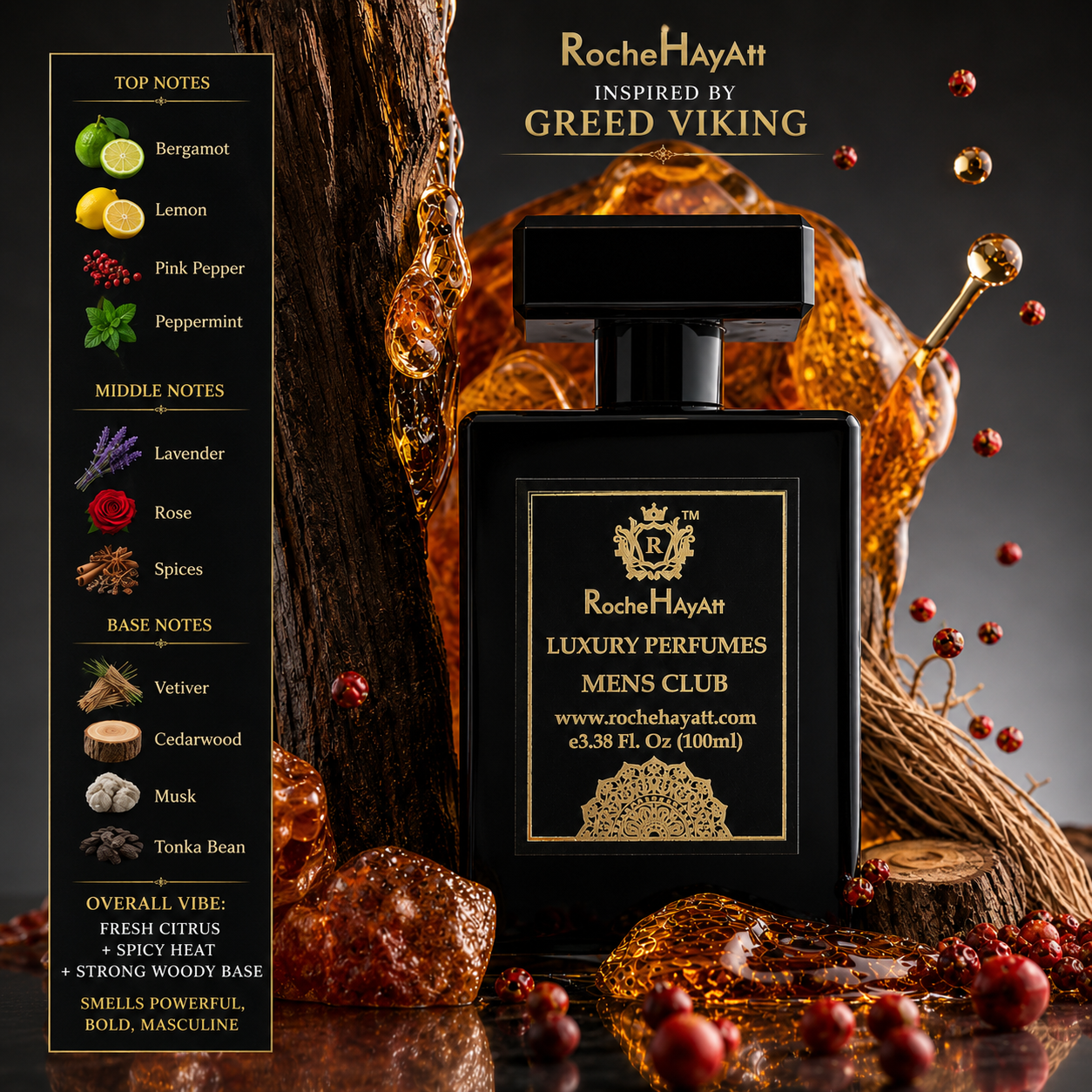 Mens Club - Inspired By Creed Viking - Image 3