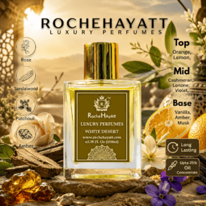 Buy White Desert by RocheHayatt Luxury Perfumes, inspired by White OUD. 
